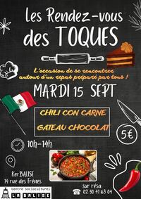 Affiche de l'évènement Rendez-vous des toqués