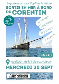 Affiche de l'évènement Sortie à bord du Corentin