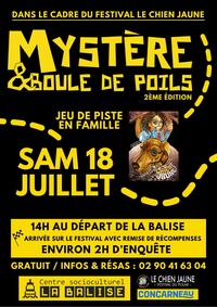 Affiche de l'évènement Mystère et boule de poils