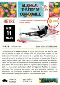 Affiche de l'évènement Théâtre de Cornouaille - HETRE