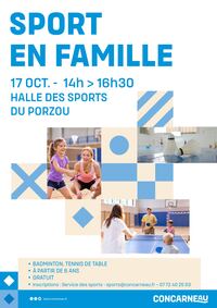 Affiche de l'évènement Sport en famille