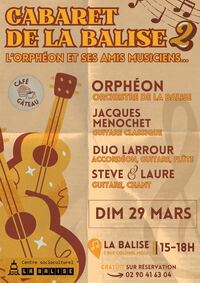 Affiche de l'évènement Cabaret