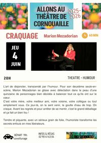 Affiche de l'évènement Théâtre de Cornouaille - Craquage
