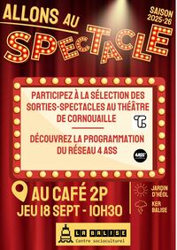 Affiche de l'évènement Allons au spectacle