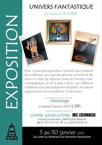 Affiche de l'évènement Exposition - UNIVERS FANTASTIQUE