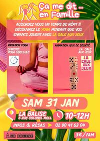 Affiche de l'évènement ça me dit... en famille