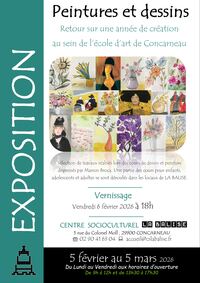 Affiche de l'évènement Exposition - Peintures et dessins