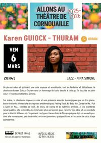 Affiche de l'évènement Théâtre de Cornouaille - Karen GUIOCK THURAM