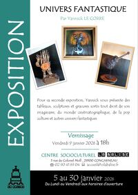Affiche de l'évènement Exposition - UNIVERS FANTASTIQUE