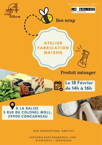Affiche de l'évènement Atelier fabrication maison