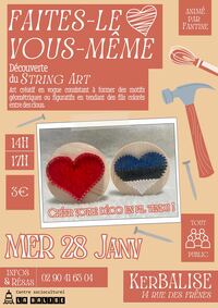 Affiche de l'évènement Faites-le vous-même - String art