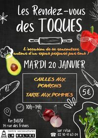 Affiche de l'évènement Rendez-vous des toqués